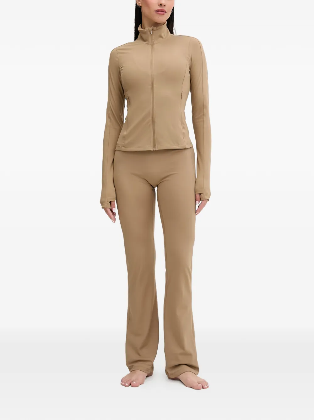 zip-up thumb-slot jacket — Image 4