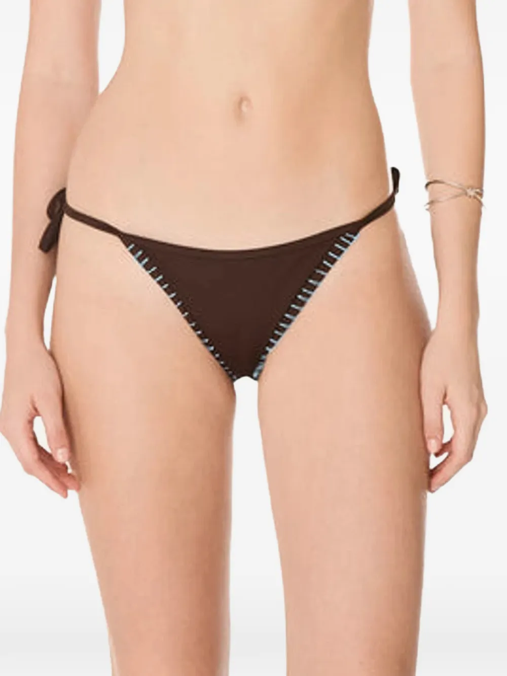 Zoe hand-embroidered bikini bottoms — Image 3