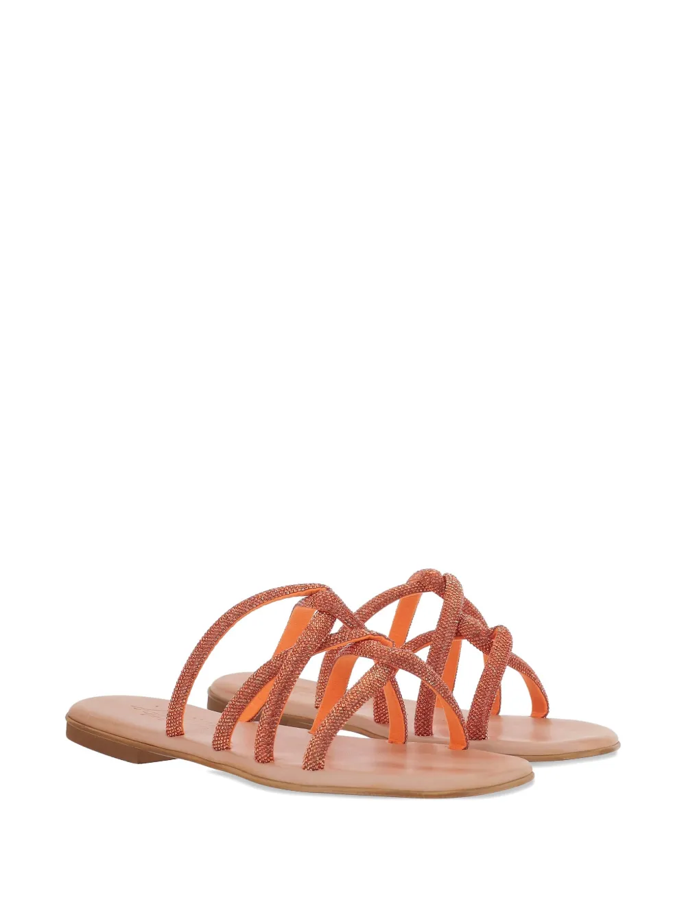 KIMA leather flat sandals — Image 5