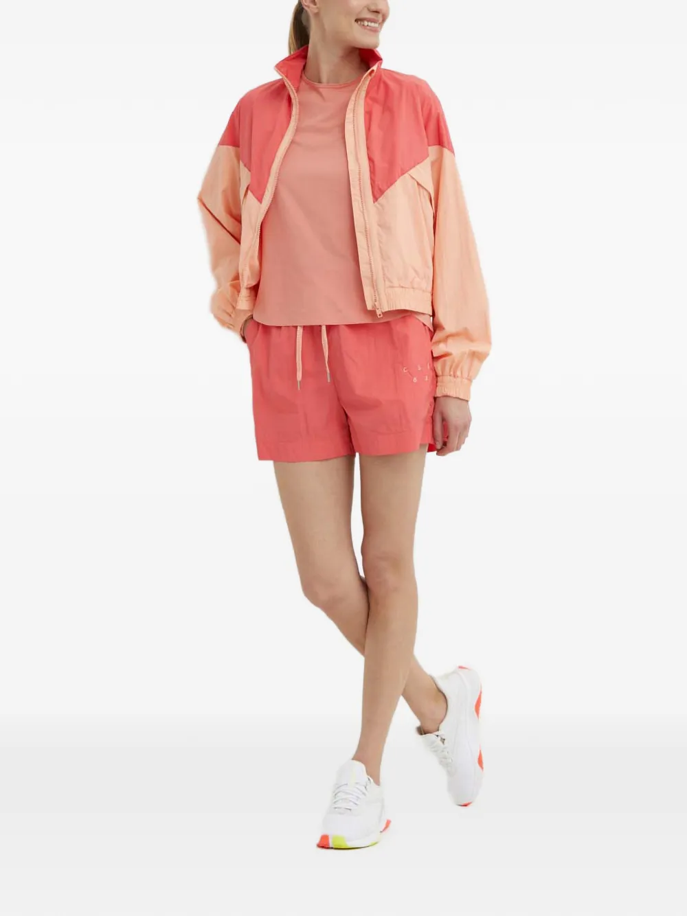 colour-block zip-up jacket — Image 6