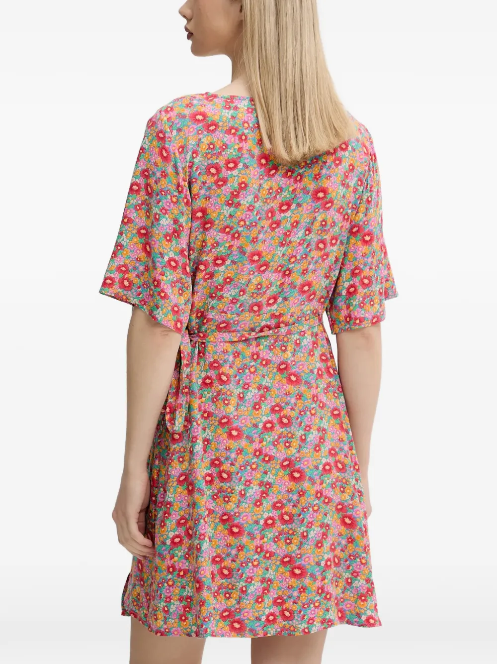 floral-print wrap dress — Image 5