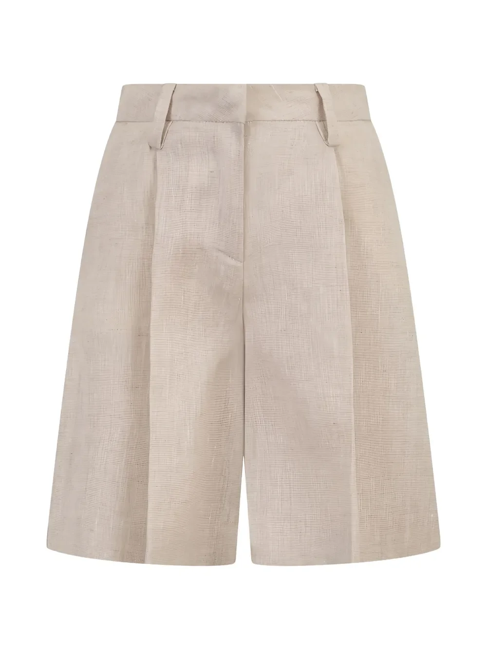 pleated shorts