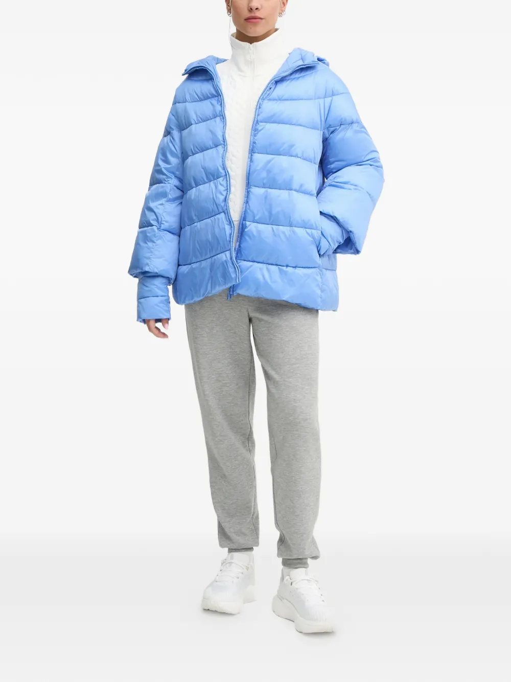 quilted hooded jacket — Image 4