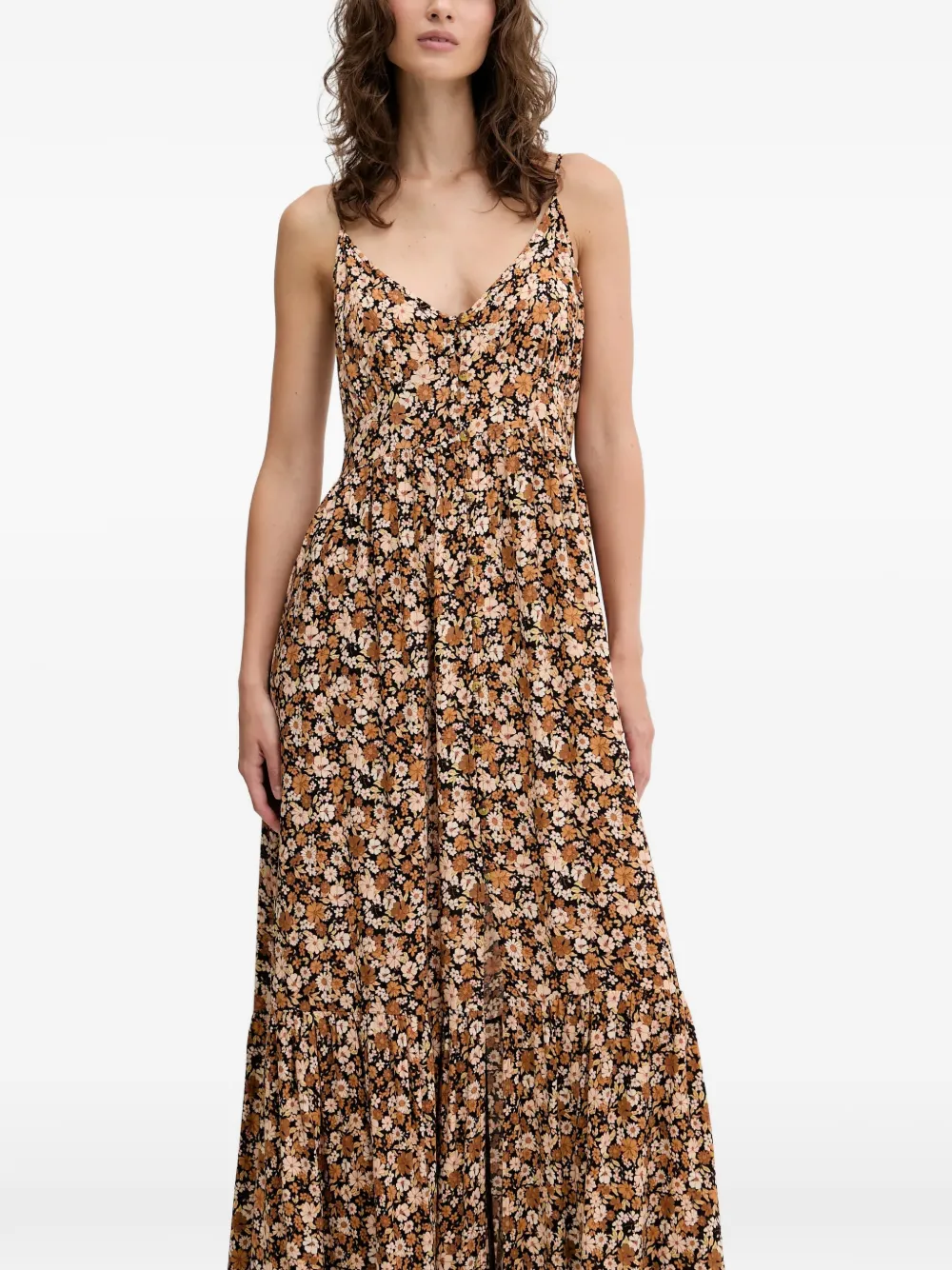 Sea Of Dreams floral-print tiered maxi dress — Image 3