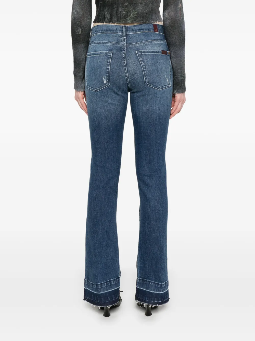 Tailorless mid-rise bootcut jeans — Image 4