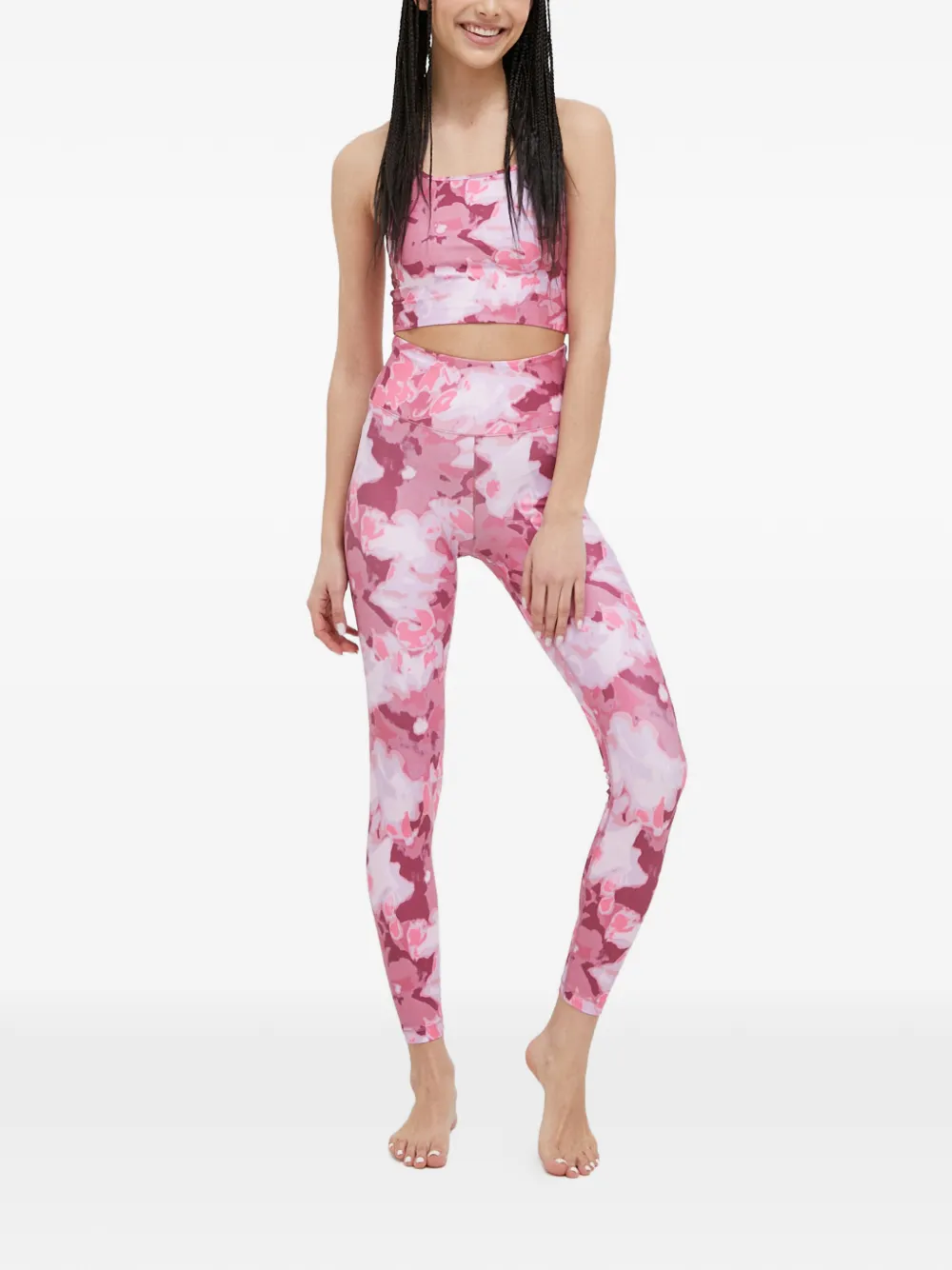 abstract-print leggings — Image 3