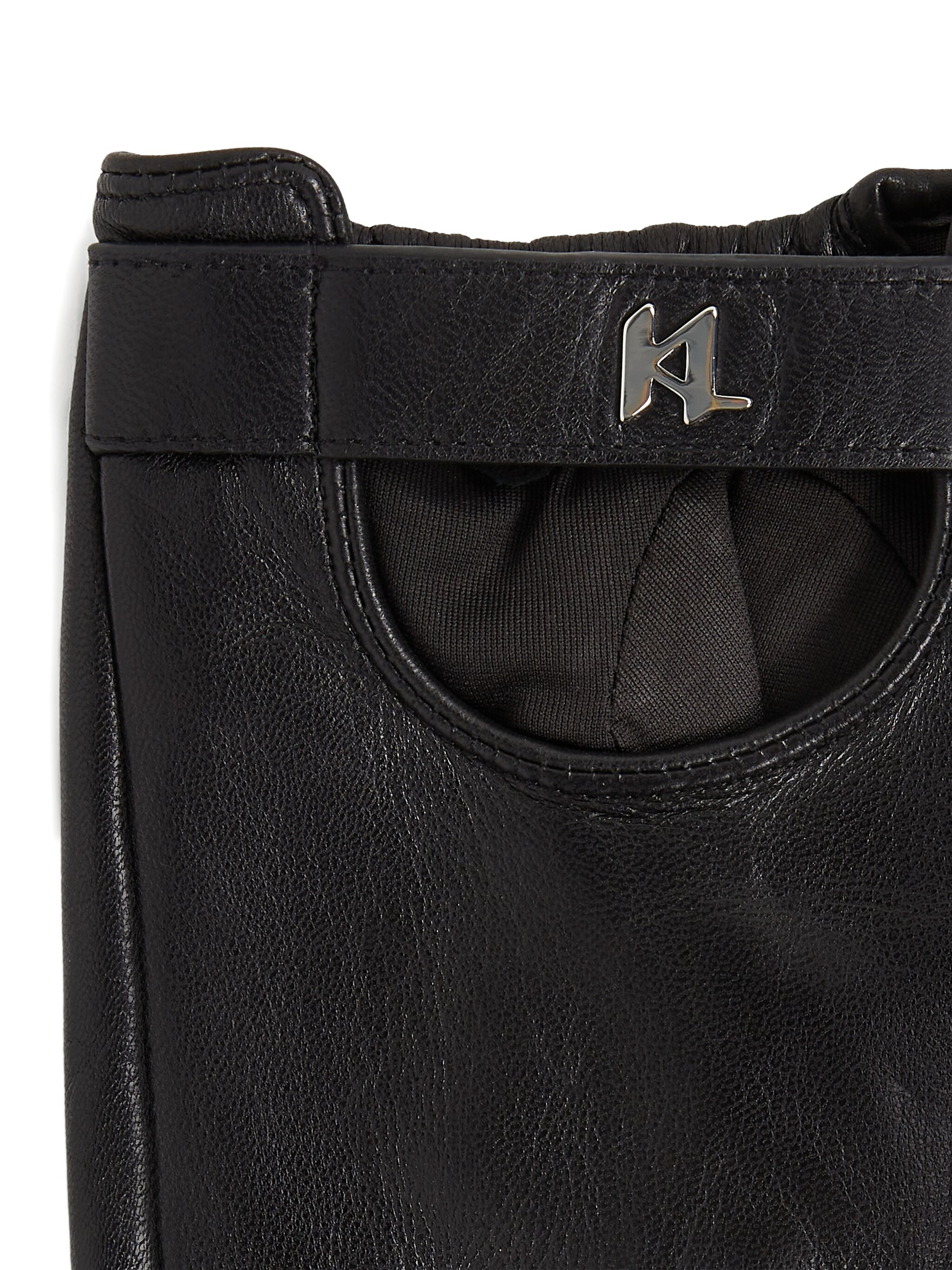 K/Monogram fingerless gloves, image 3 of 4