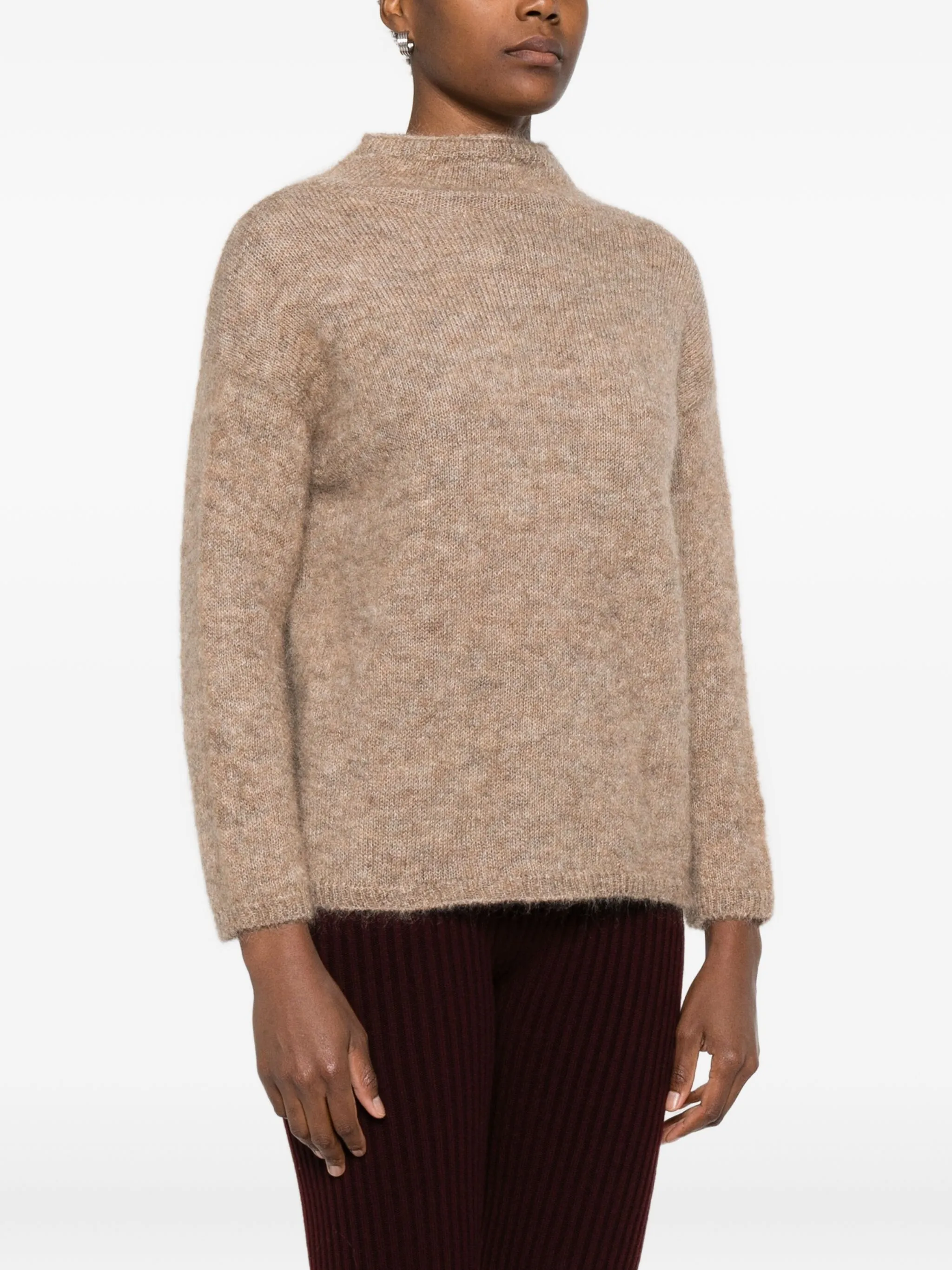 funnel neck sweater — Image 4