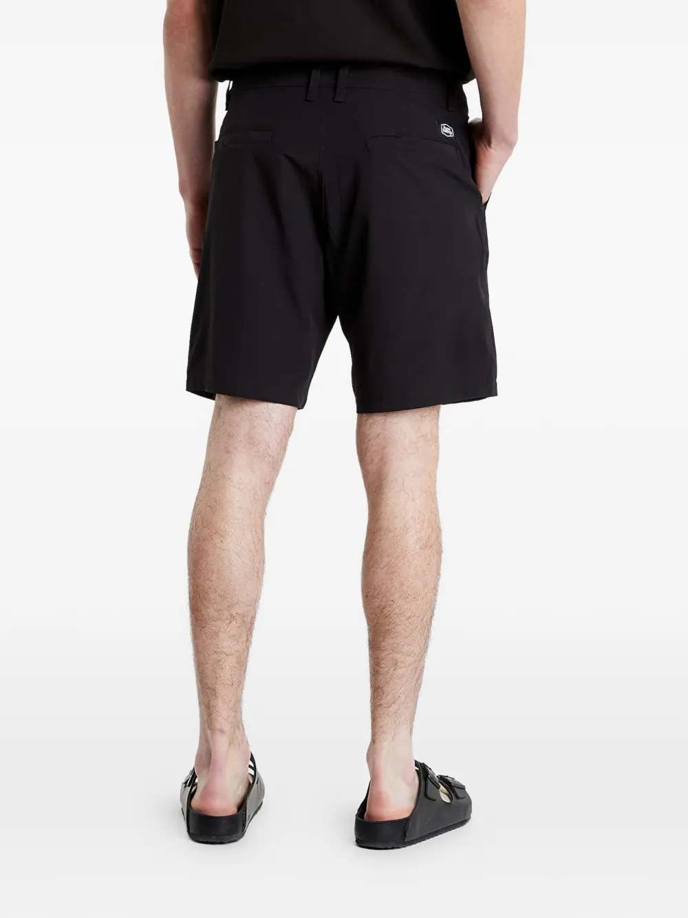 Horsefeathers Cruz logo-patch shorts — Image 3