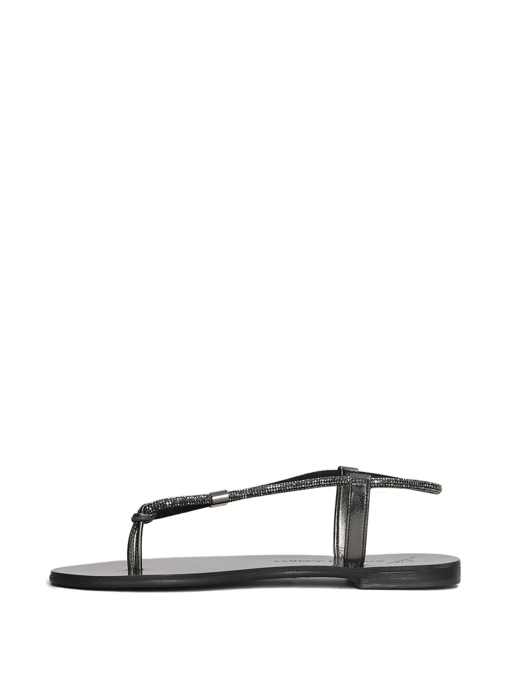 crystal-embellished thong sandals — Image 5