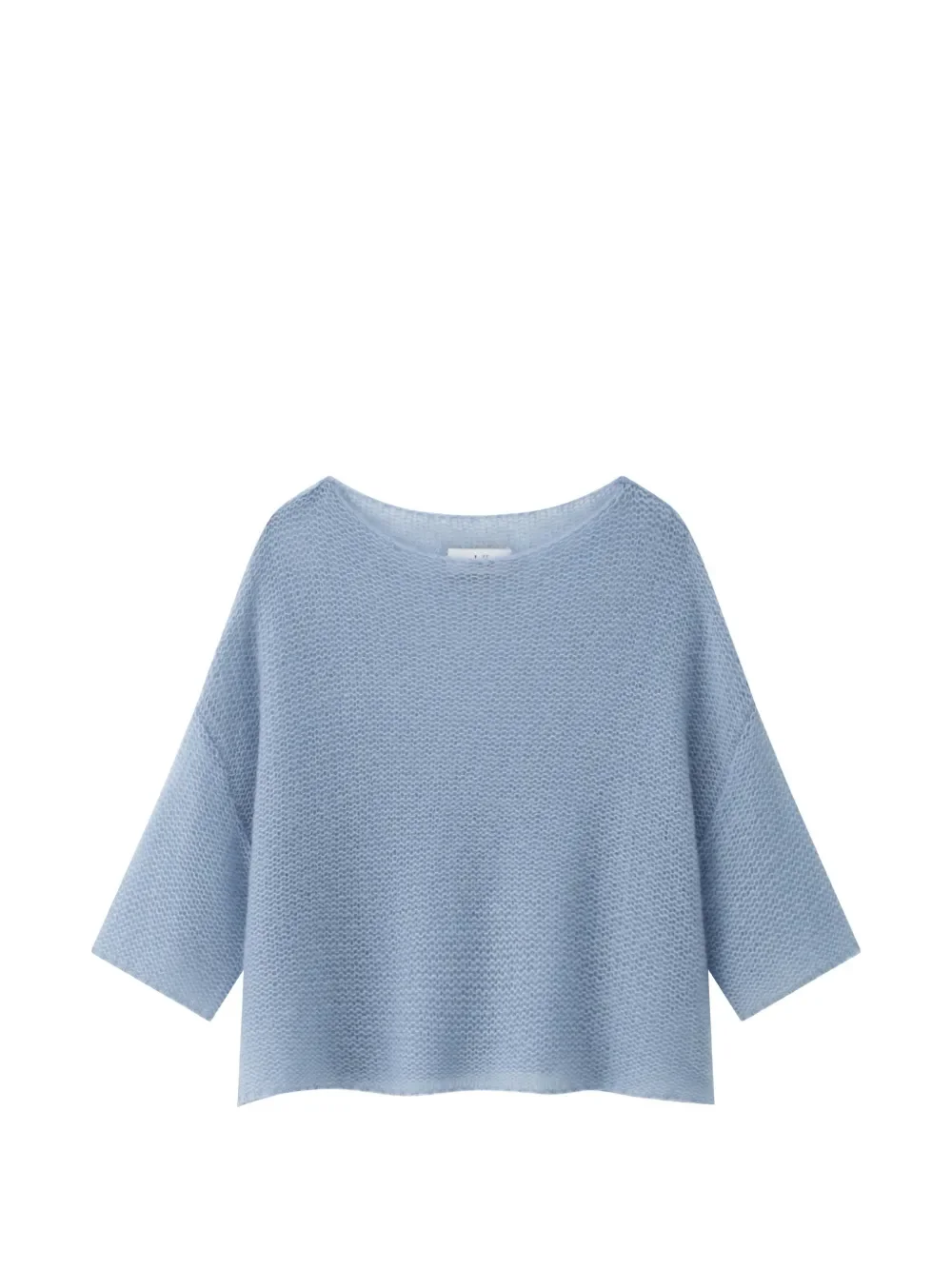 Benen fine-knit boat-neck sweater