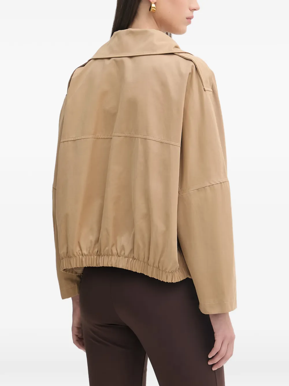 double-breasted epaulette jacket — Image 5