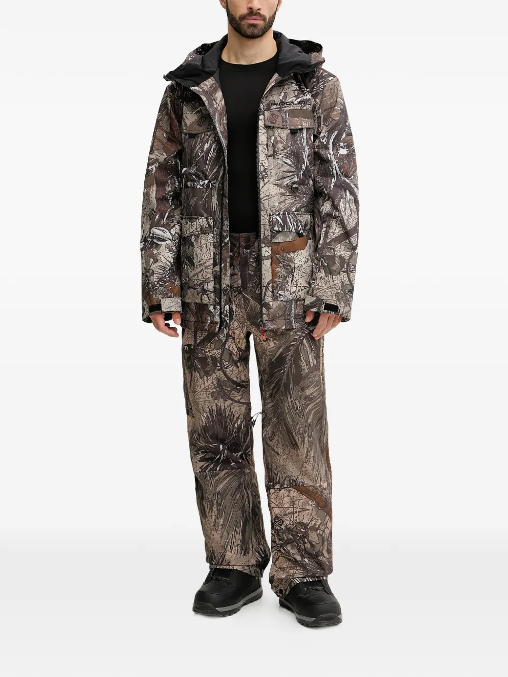 Pinna graphic-print hooded jacket — Image 5