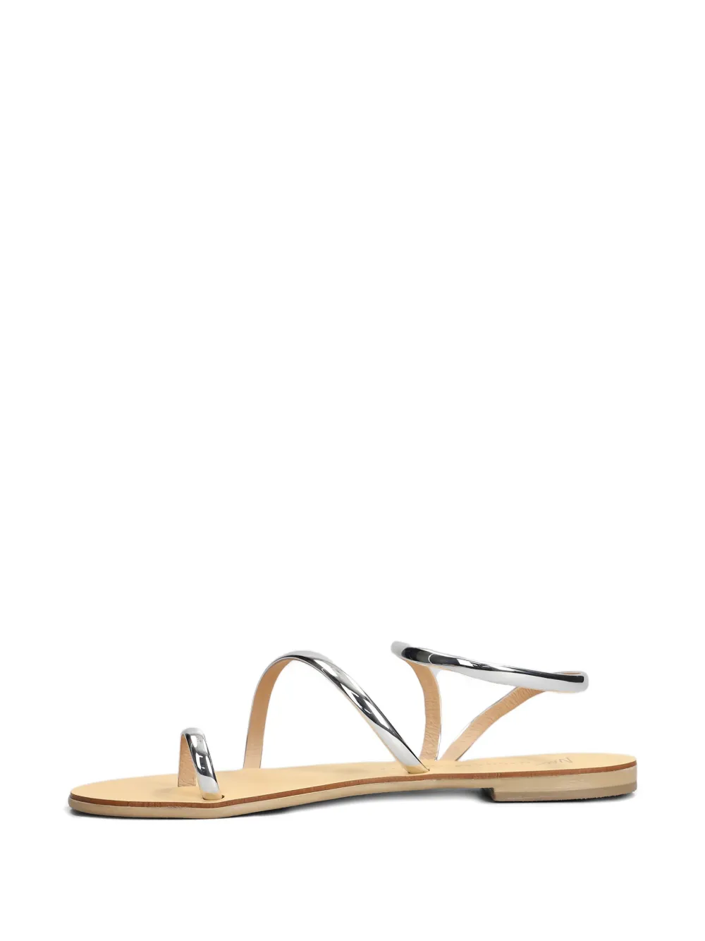leather flat sandals — Image 5