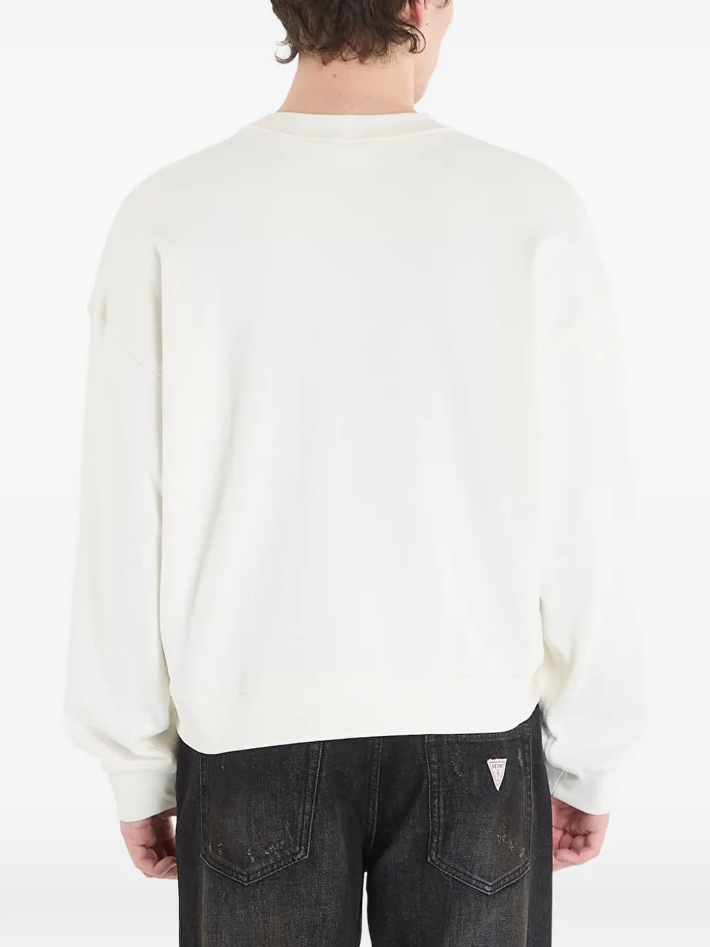 graphic-print long-sleeve sweater — Image 3