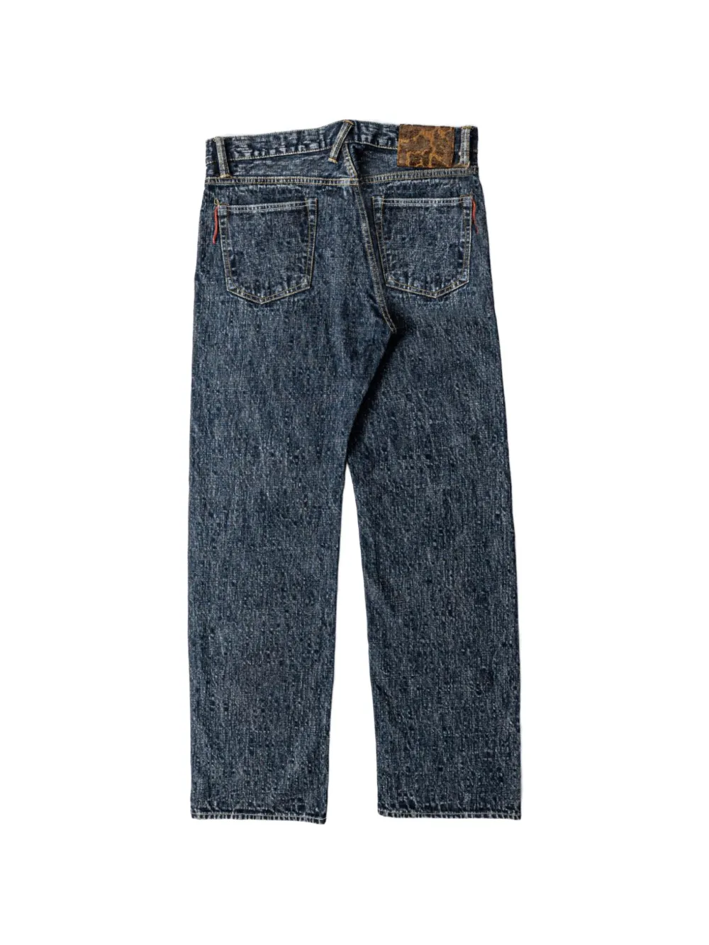 Saiko stonewashed straight-leg jeans — Image 5