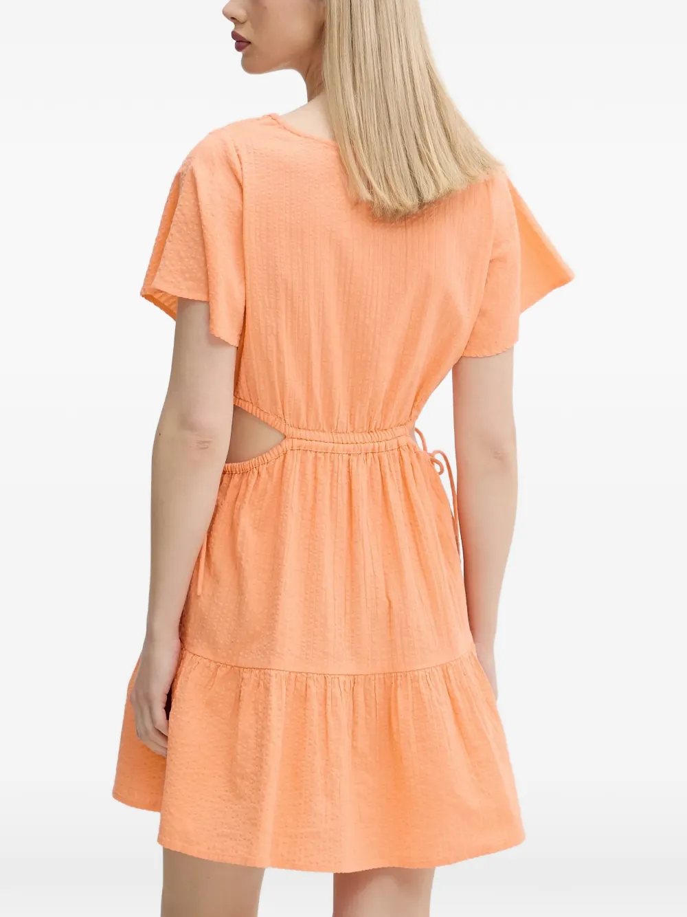 Cala Vadella cut-out tiered mini dress — Image 5