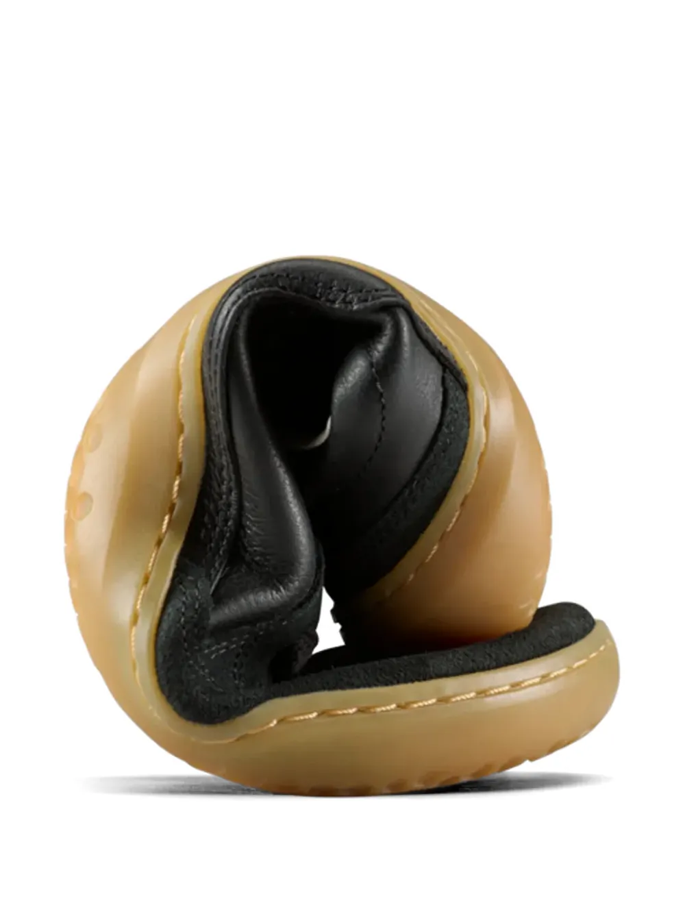 Gobi II pebbled-leather sneakers — Image 3