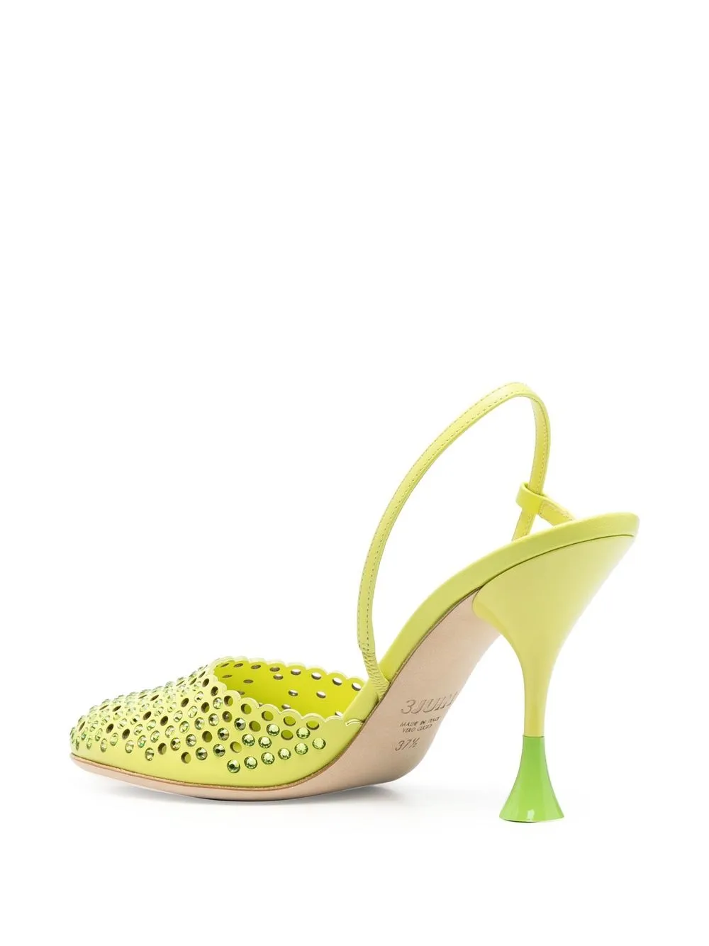 rhinestones-embellishment high heels — Image 4