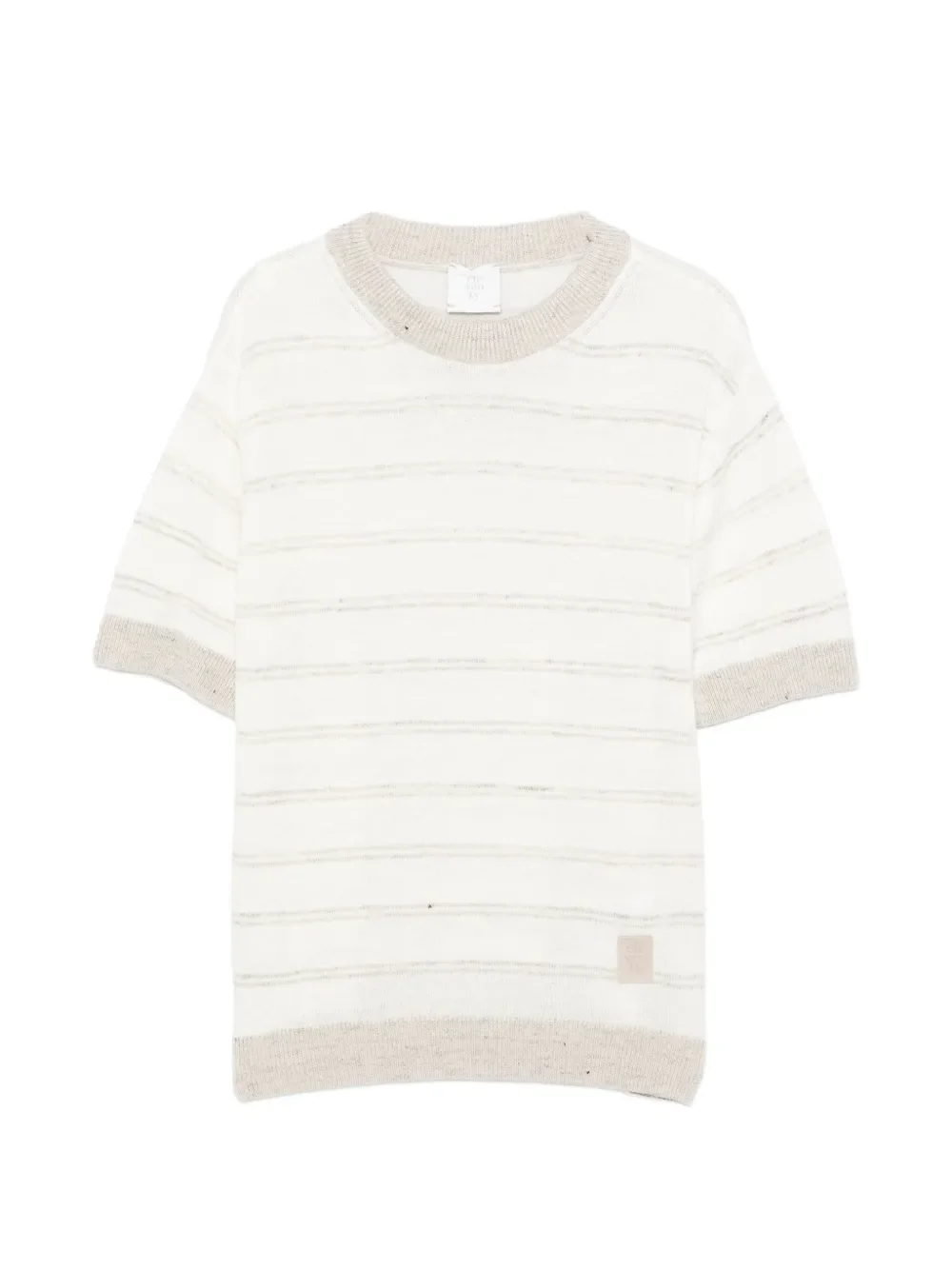 striped crew-neck T-shirt