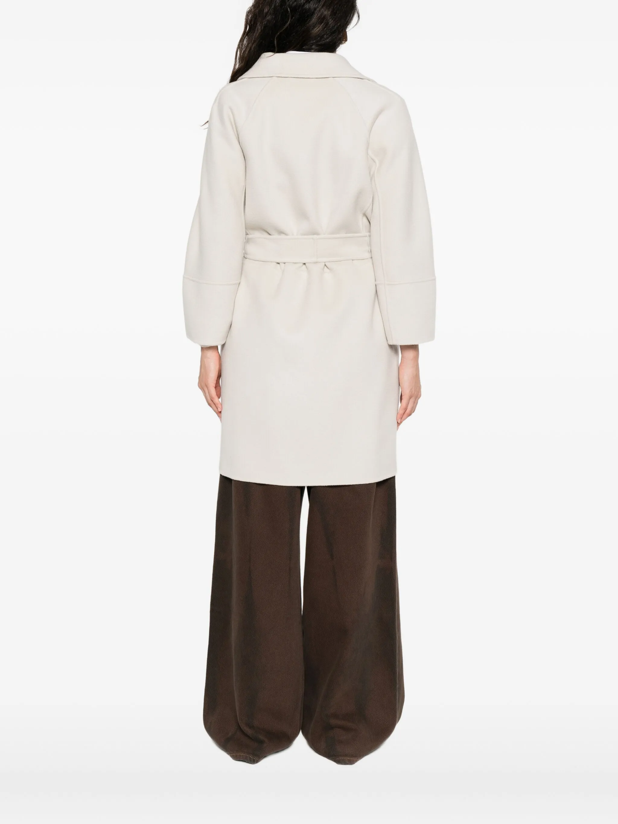 belted lapel coat — Image 4