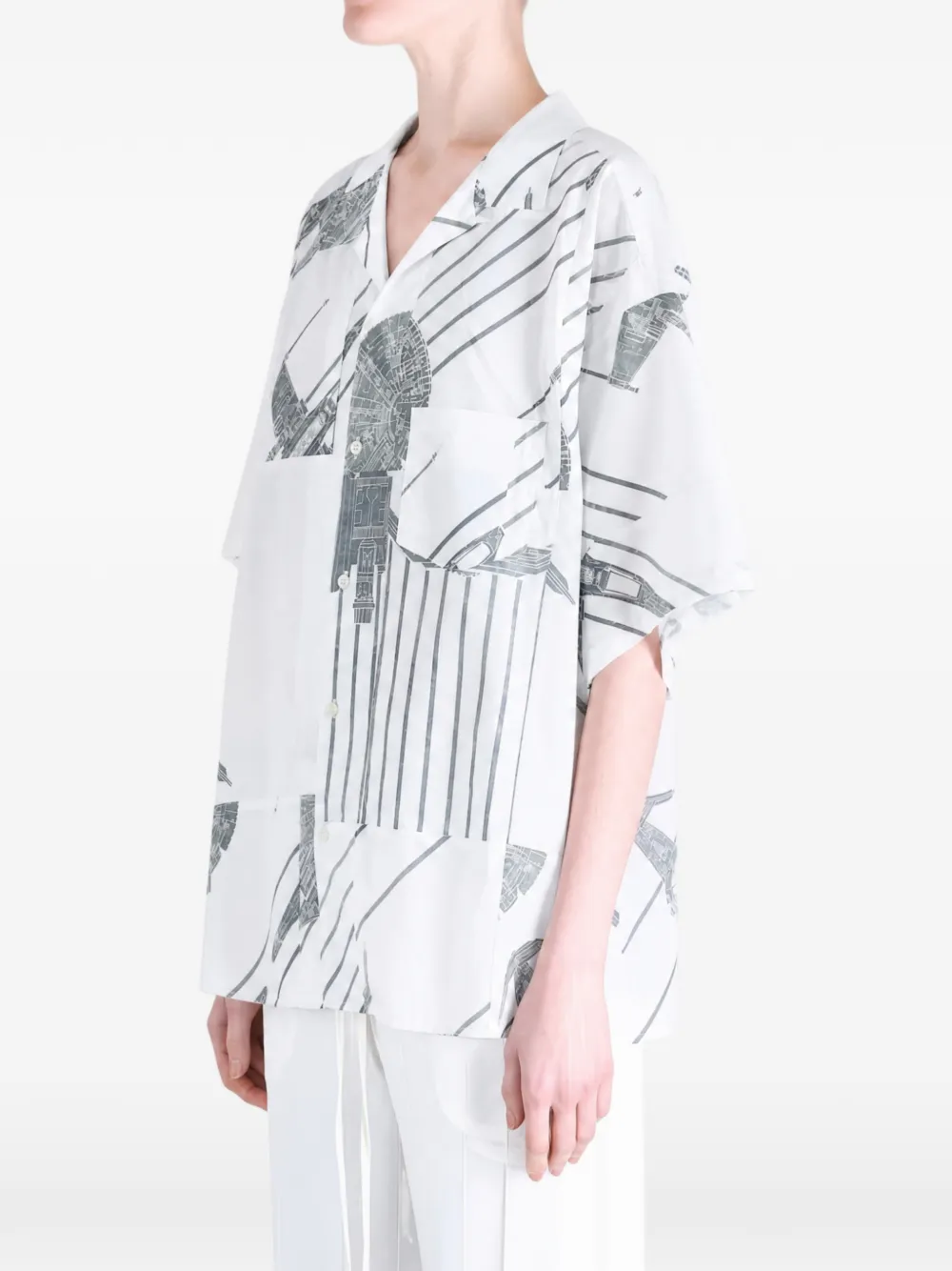 graphic-print short-sleeve shirt — Image 4