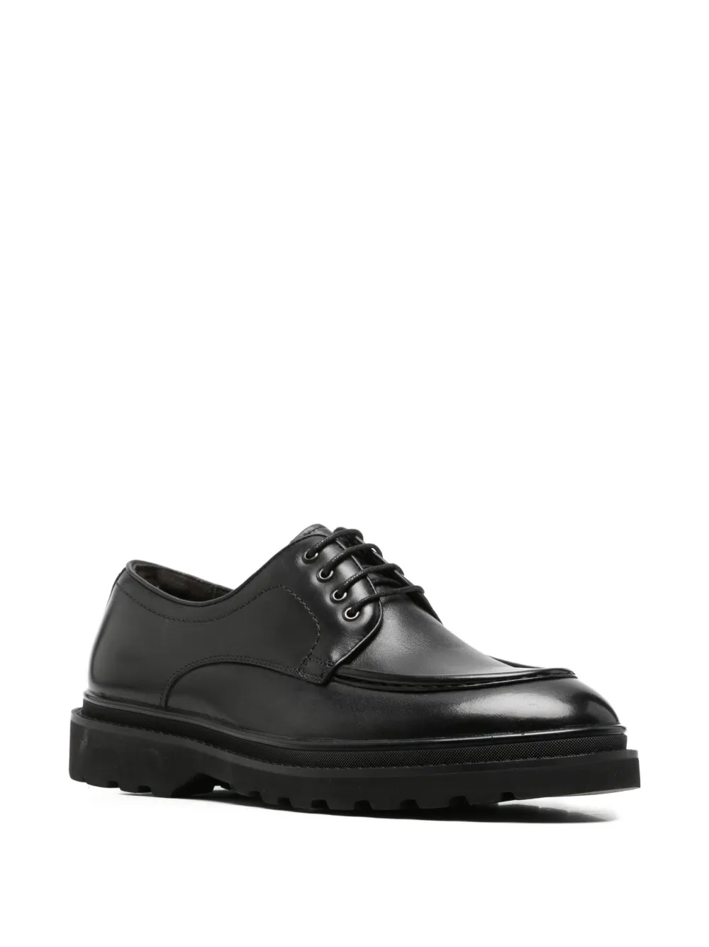 apron-toe chunky-sole lace-up shoes — Image 3