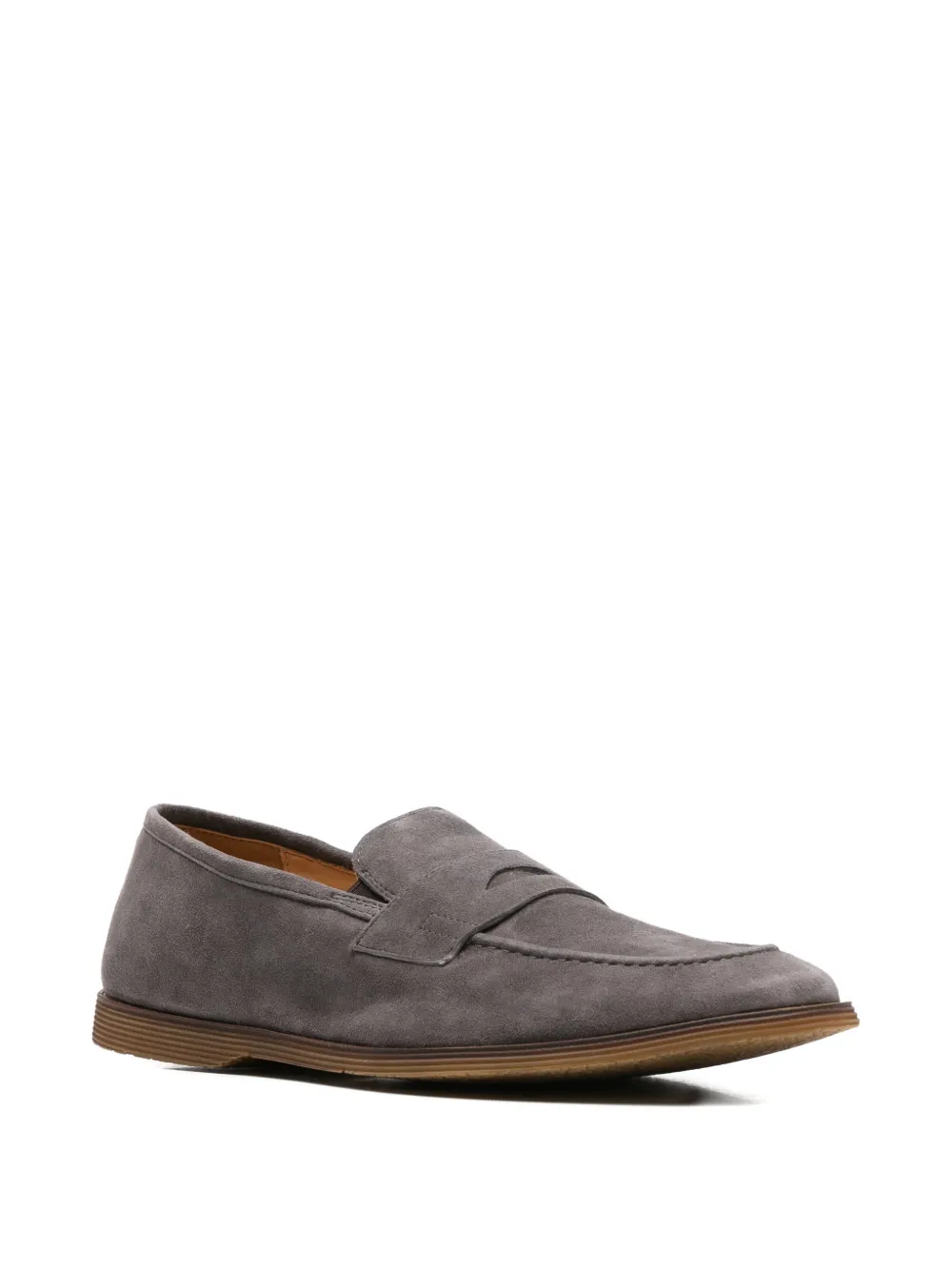 penny-slot almond-toe loafers — Image 4