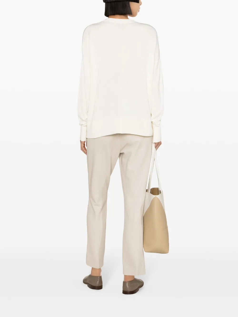 Fatina crepe tailored trousers — Image 4