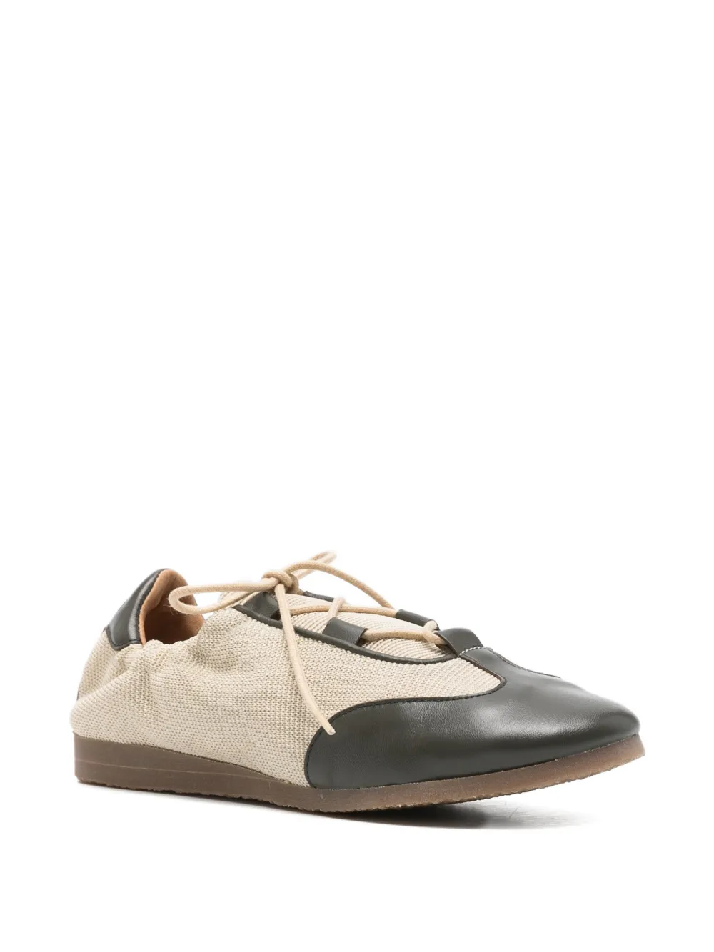 Raluca leather-trim sneakers — Image 4