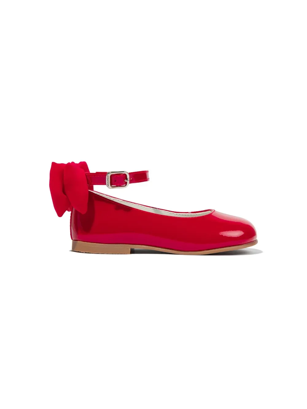 bow-detail ballerina shoes