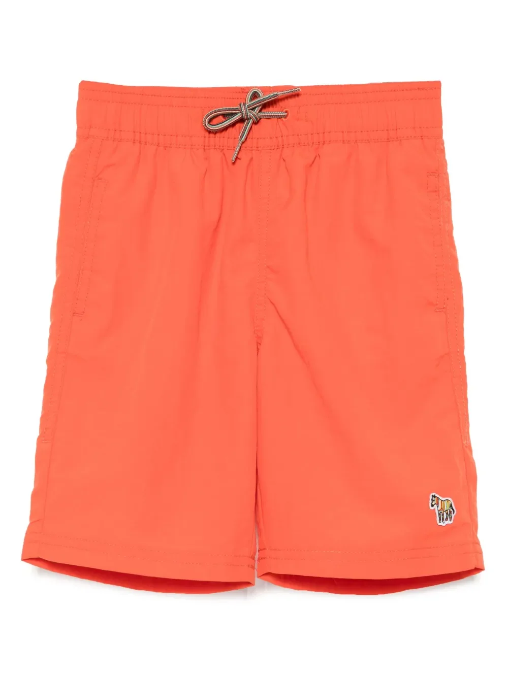 logo-patch swim shorts