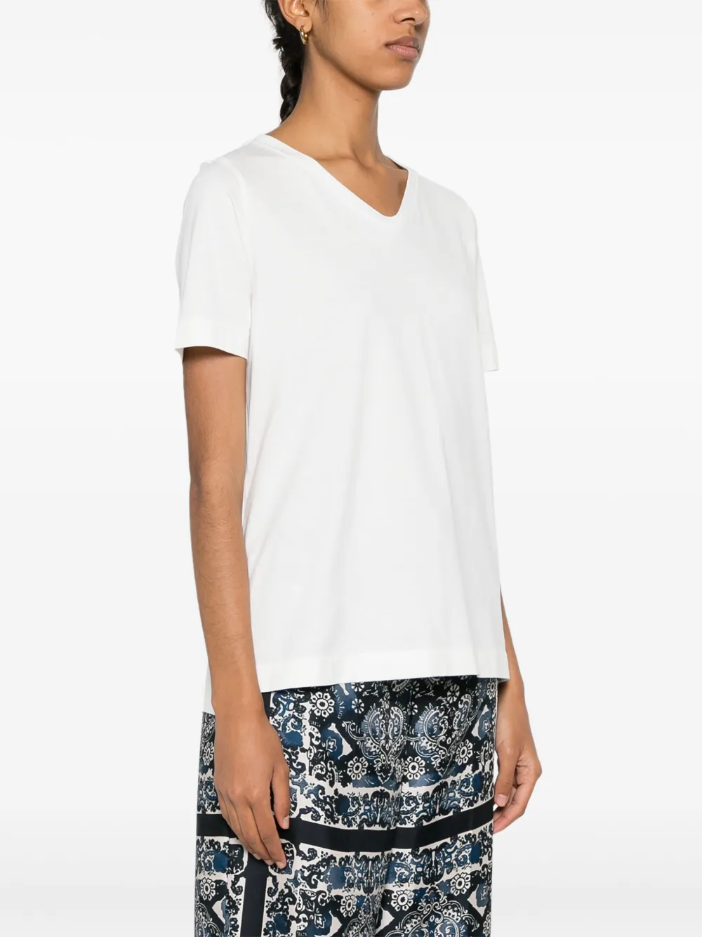 embroidered-logo cotton T-shirt — Image 4