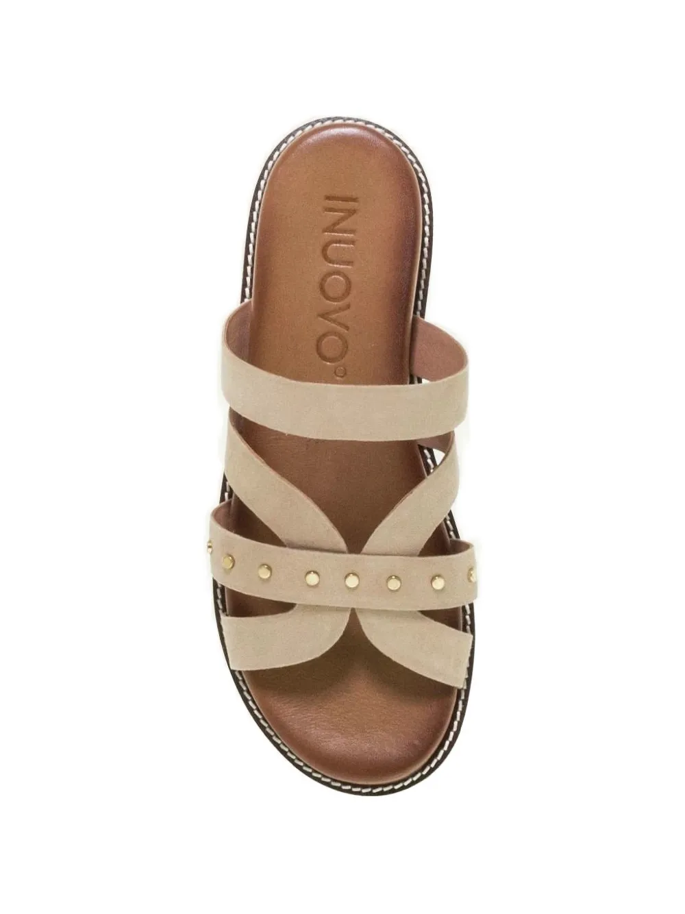 studded flat sandals — Image 3