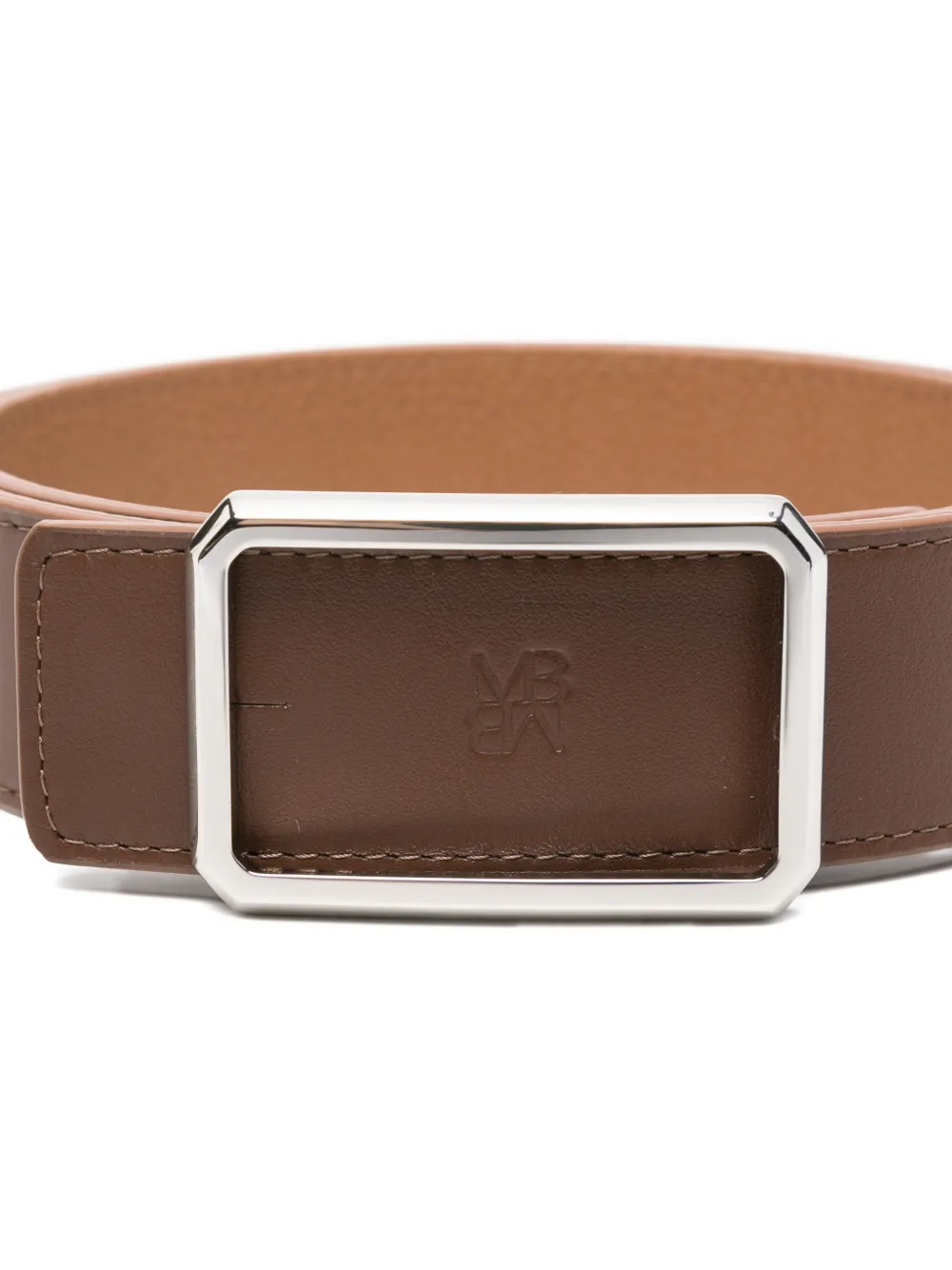 logo-debossed buckle belt — Image 3