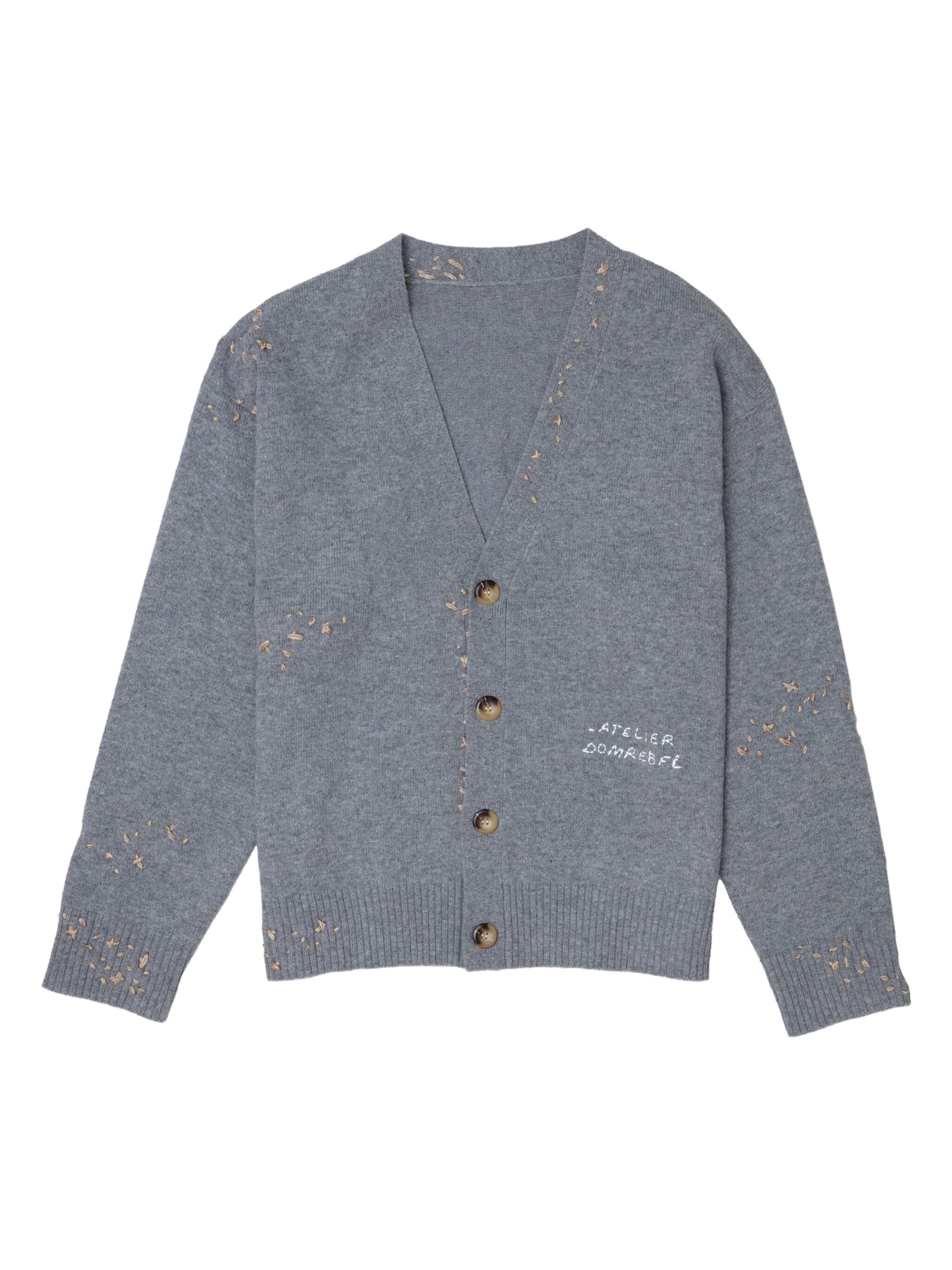 wool blend cardigan