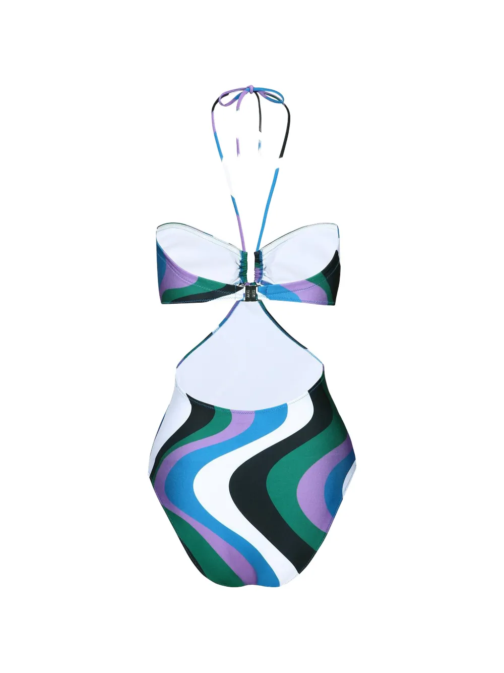 Pado swirl-print cut-out swimsuit — Image 6