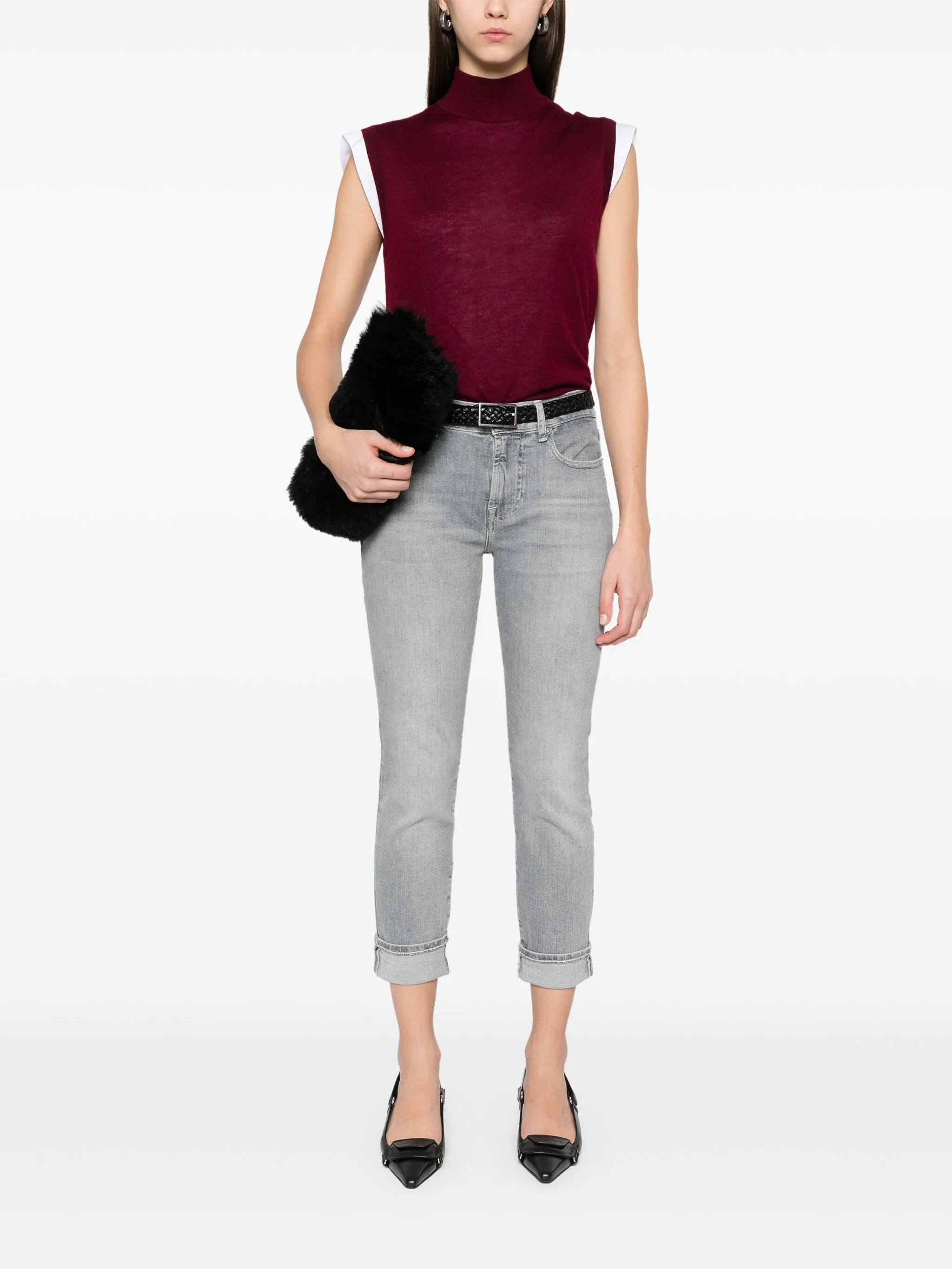 mid-rise skinny jeans — Image 3
