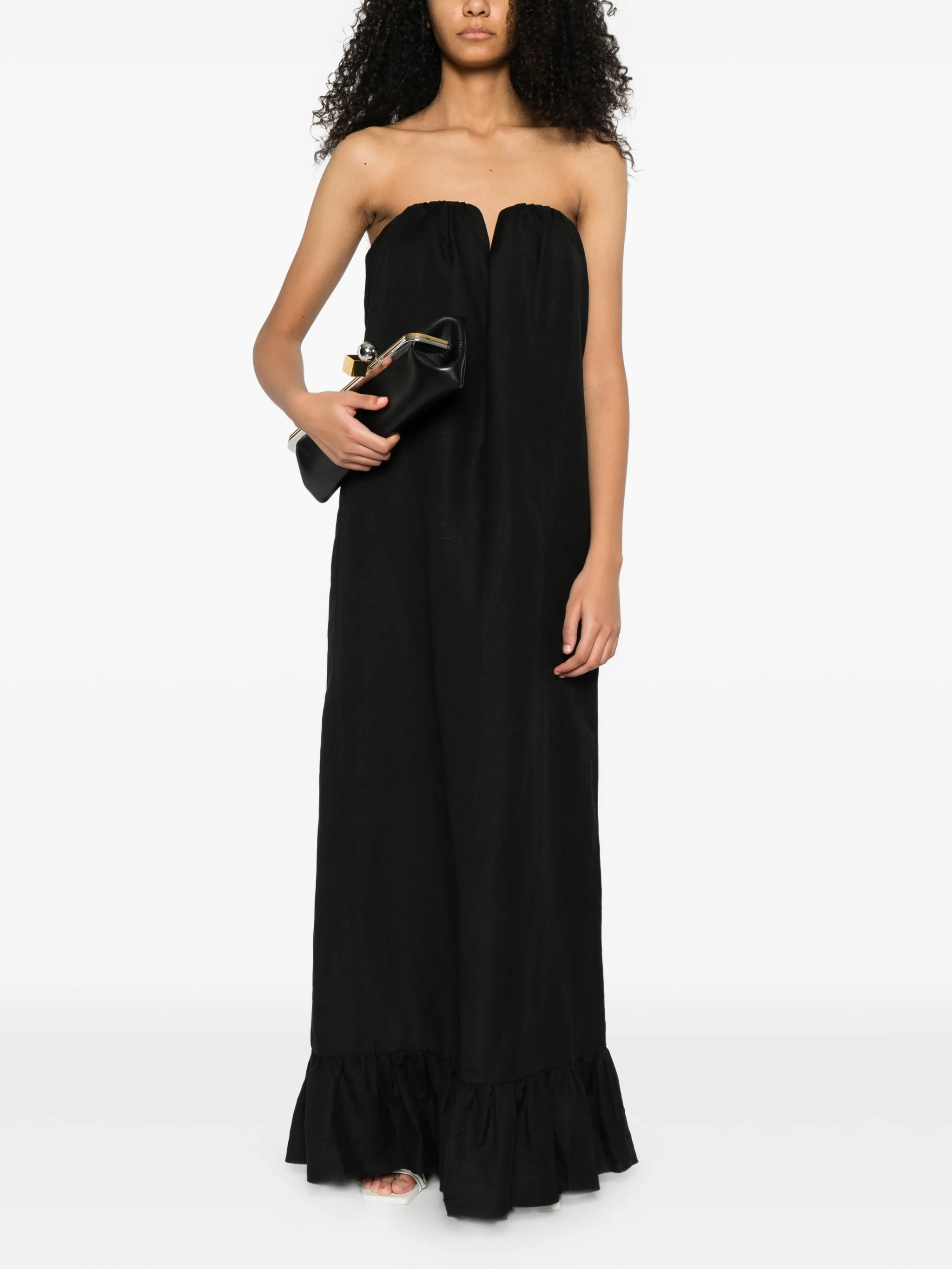 ruffled maxi dress — Image 4