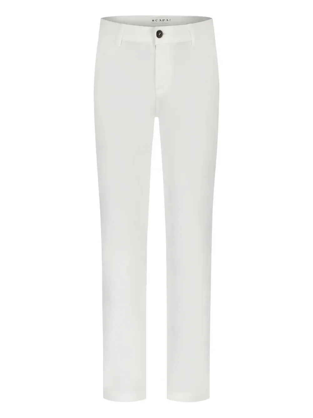 button-fastening trousers