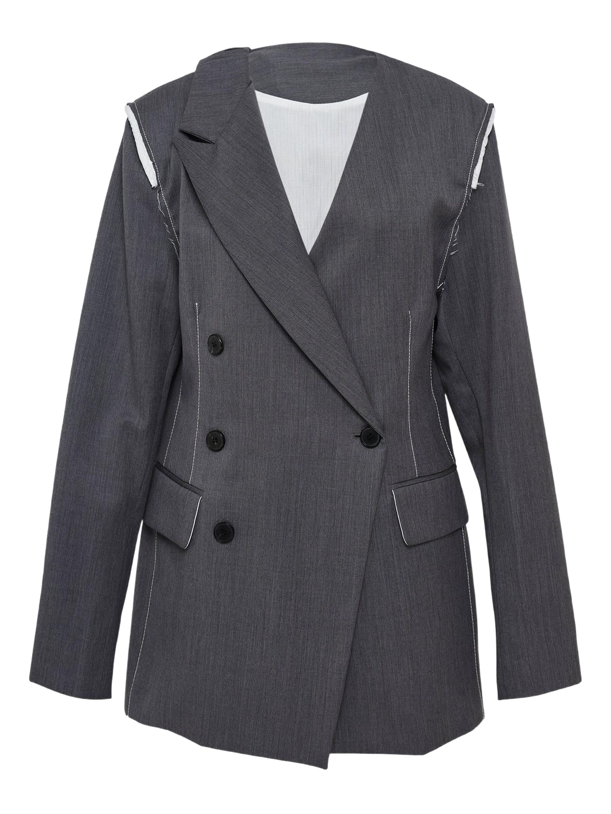 Origami double-breasted blazer
