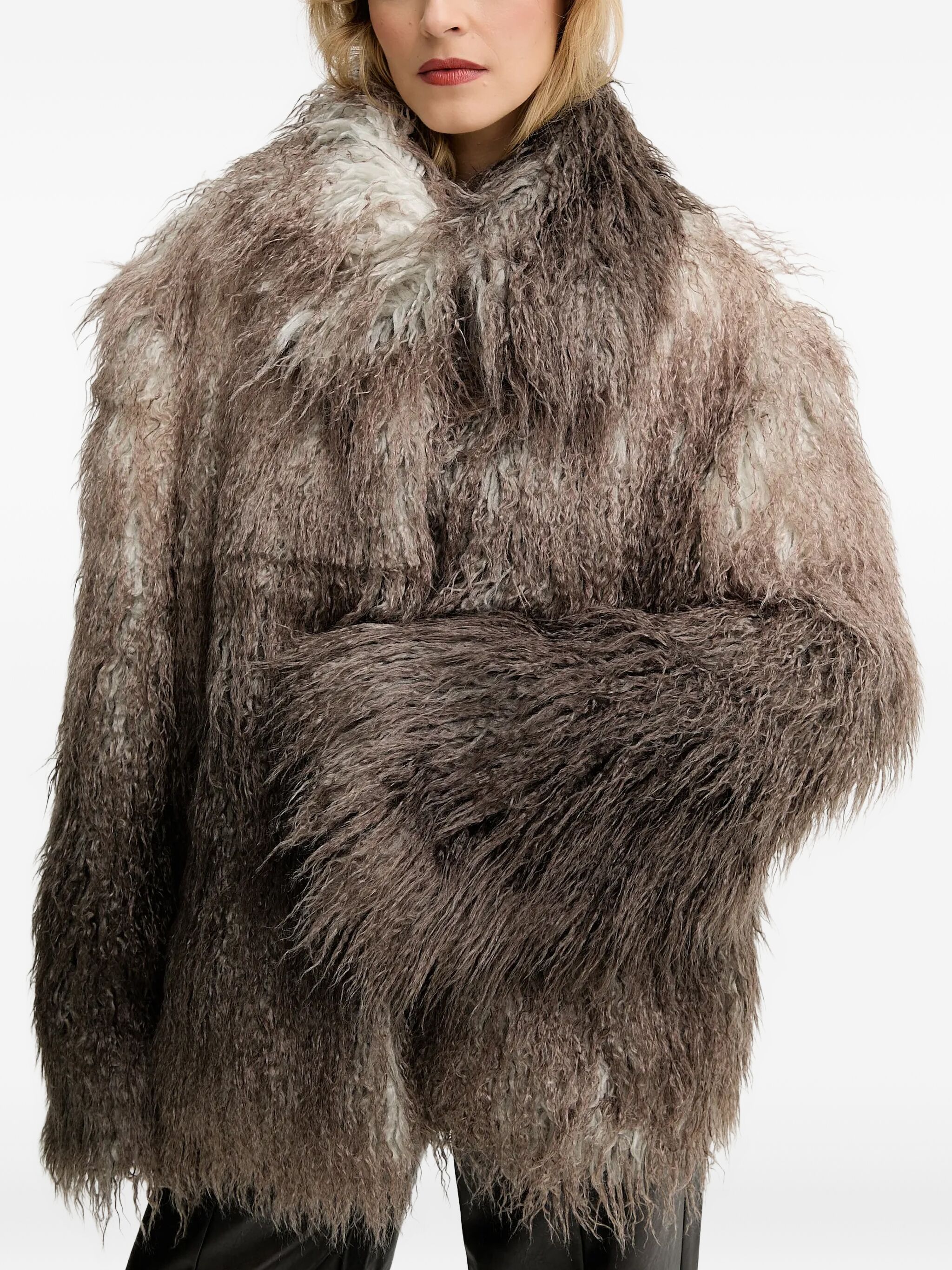 Floro faux-fur coat