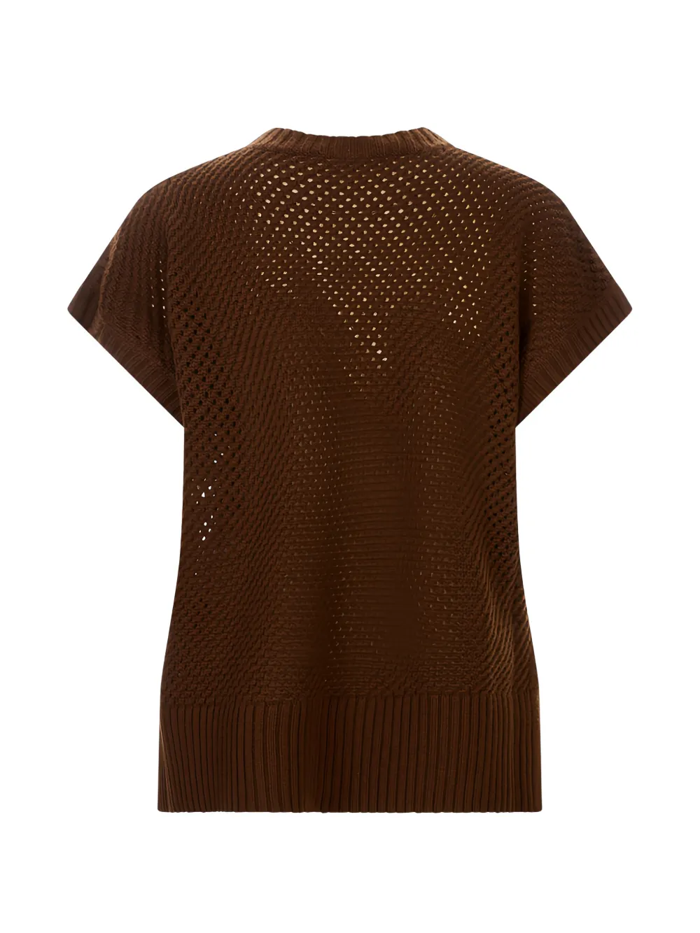open-knit nitted top — Image 3