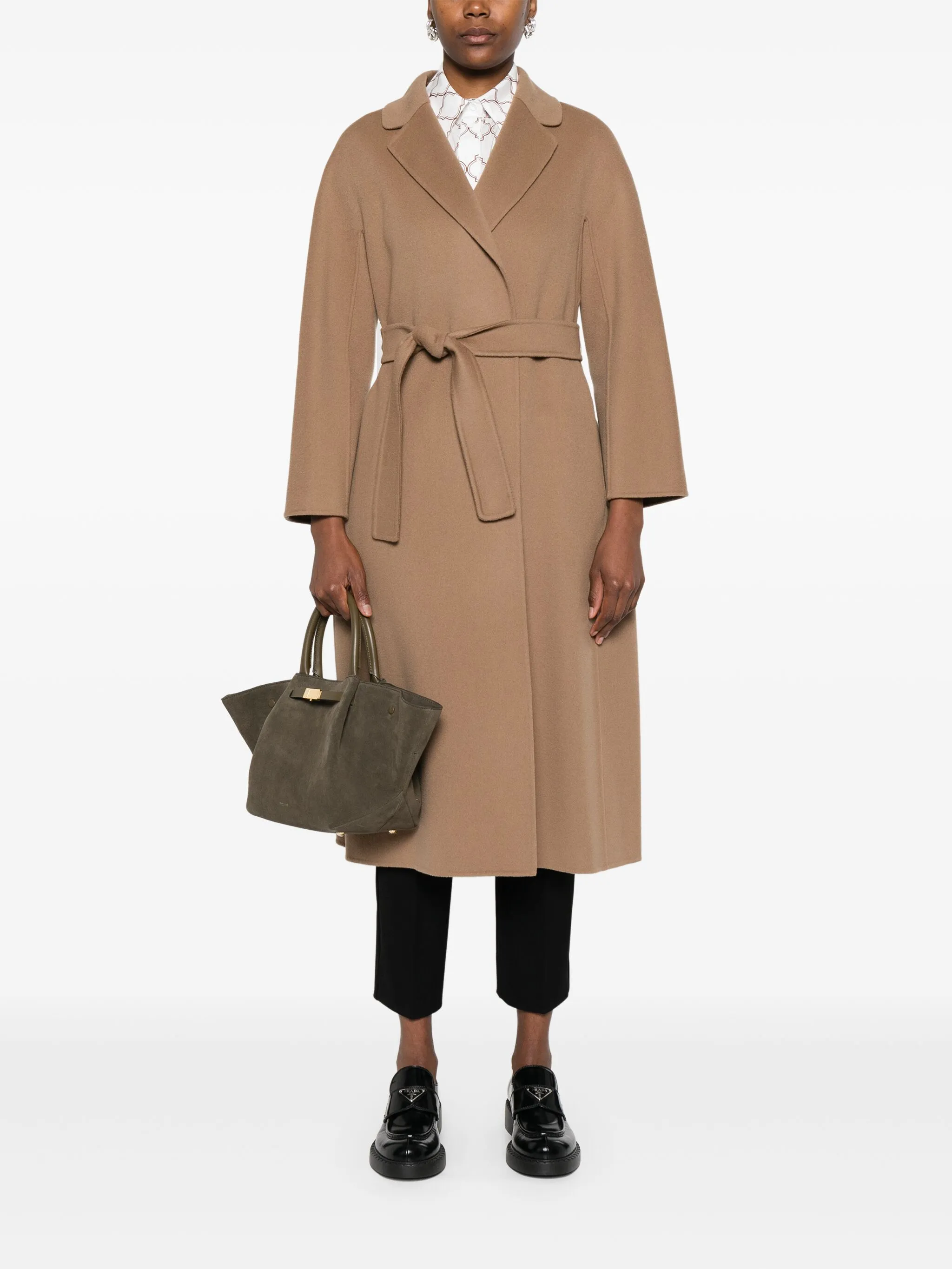 belted coat — Image 3