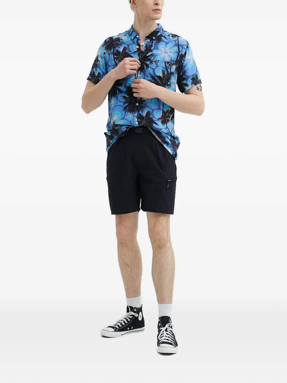 belted cargo shorts — Image 5