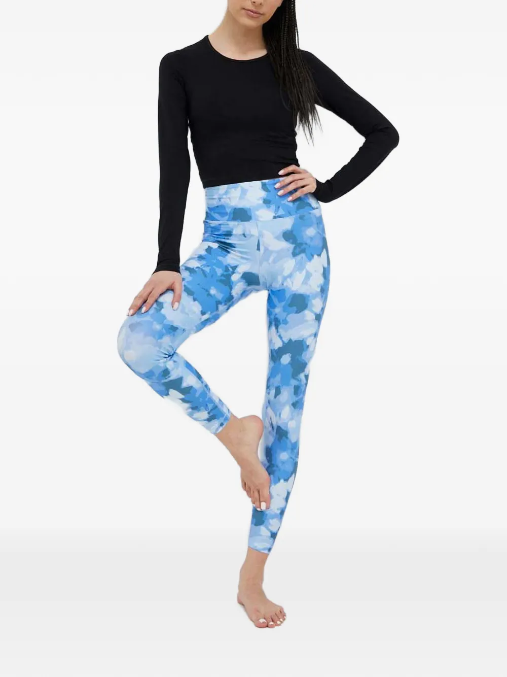 floral-print leggings — Image 4