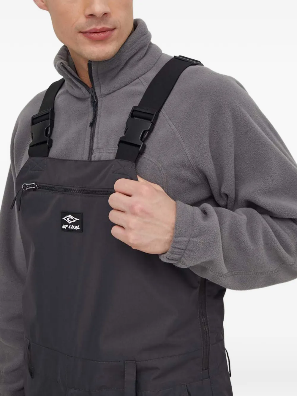 Taipan logo-patch snow bib — Image 3