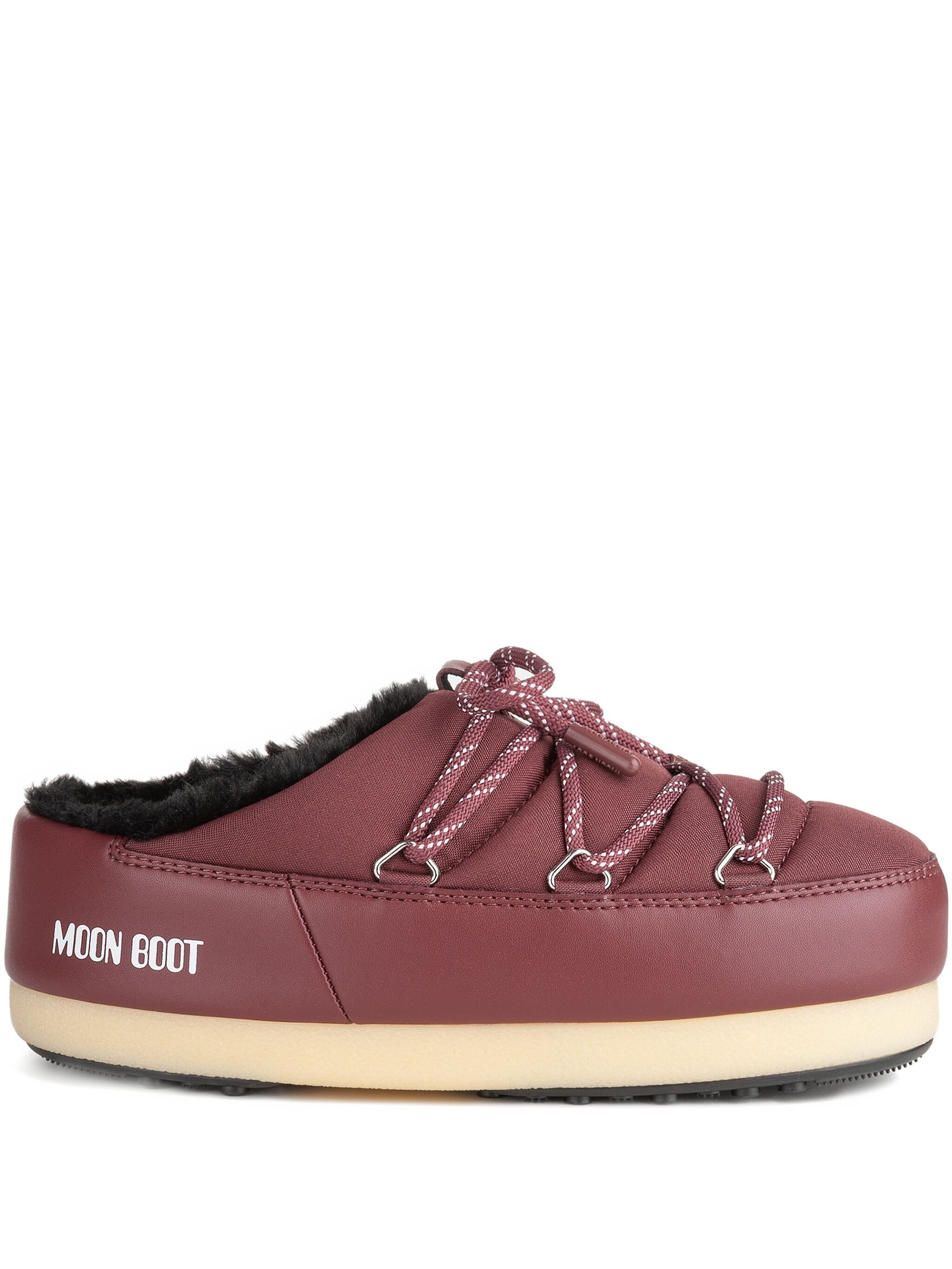 EVX lace-up mules
