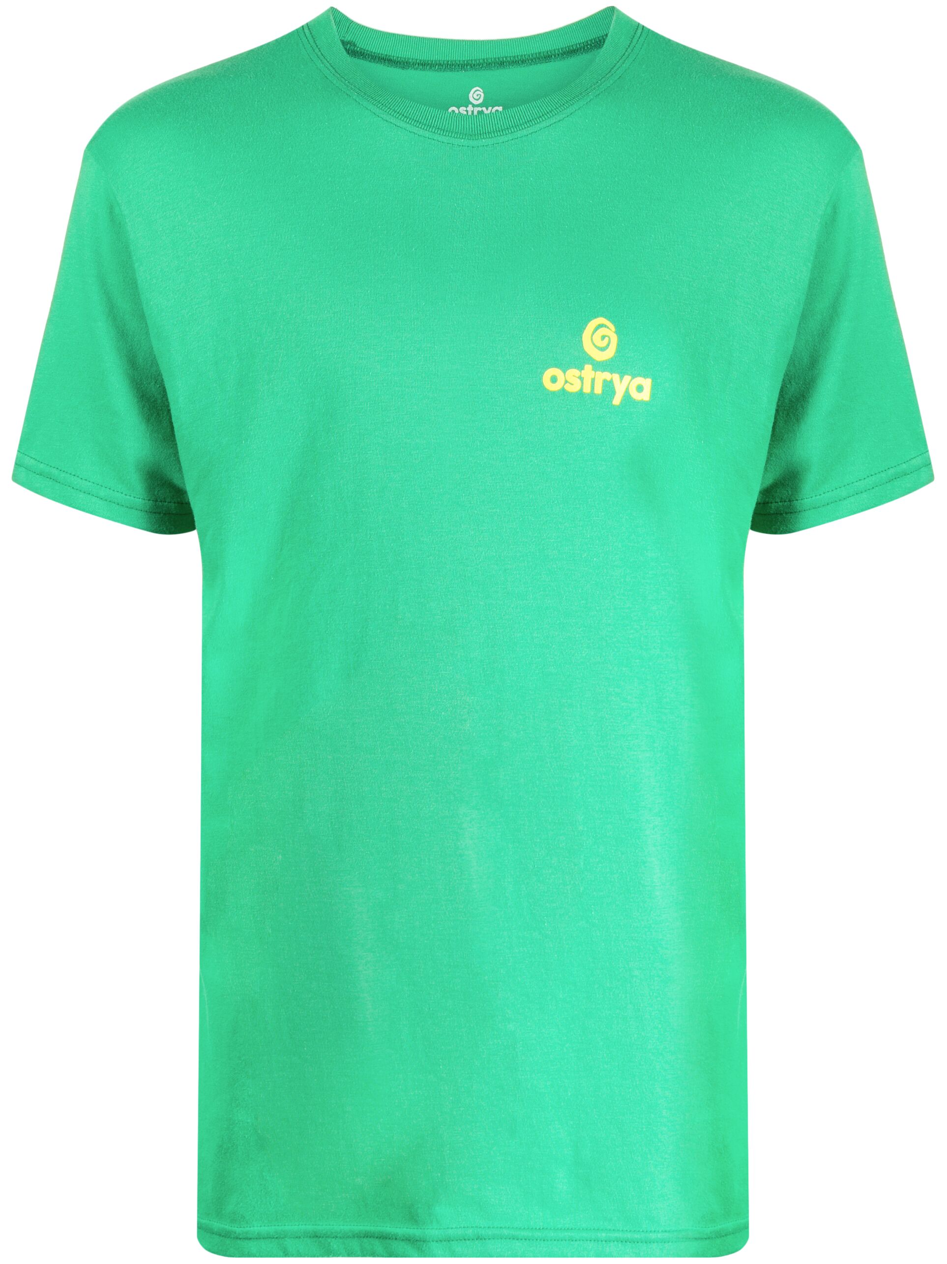 logo-print round-neck T-shirt