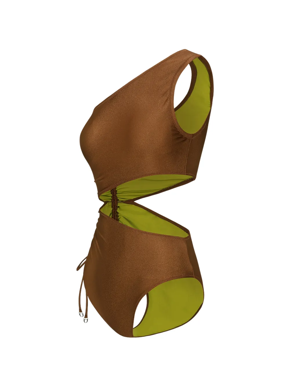 Brownie one-shoulder cutout swimsuit — Image 5